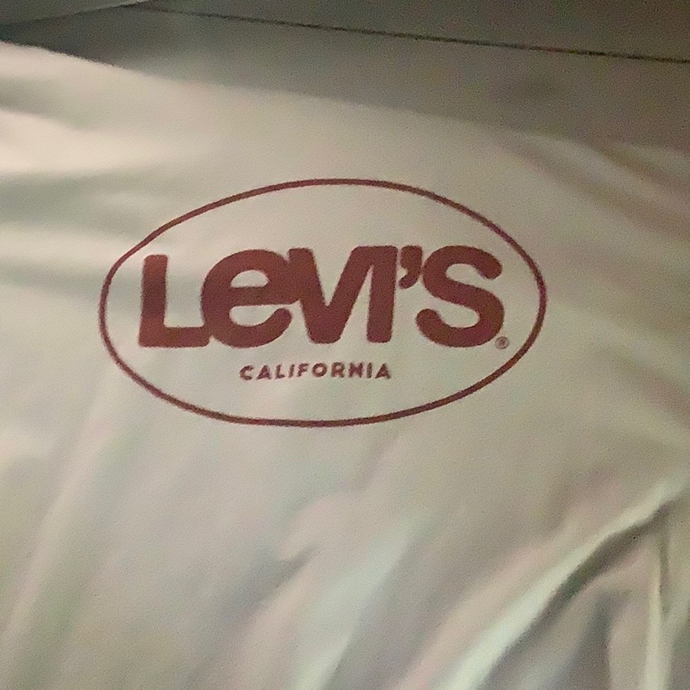 Levi's White Tee with Red California Logo